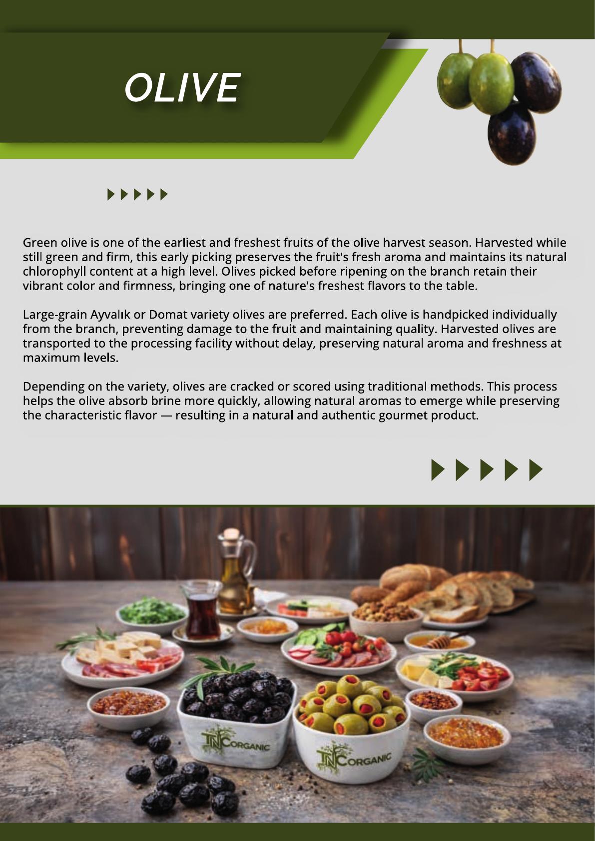 Organic Olives